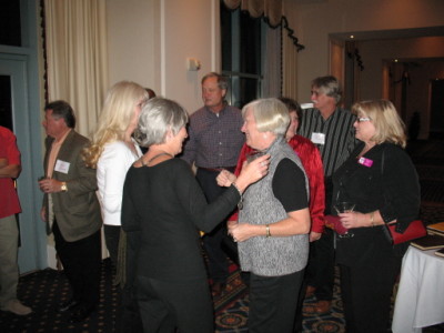 David Gibson, Paula Bozeman Thigpen, Lacy Ransome Gibson, Bobby Craun, Denny Singleton Craun, Danny Franklin and Linda Thrift Miller